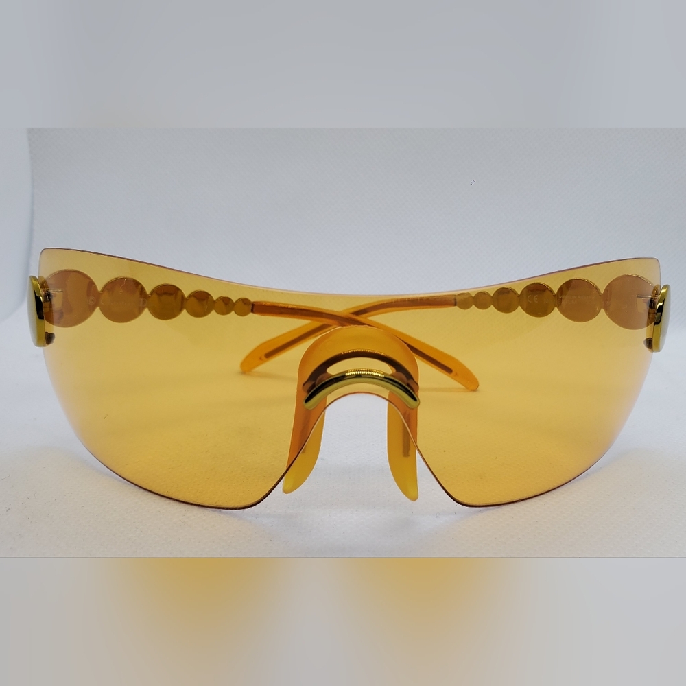DIOR "Futura"Sunglasses - orange lens- gold frame